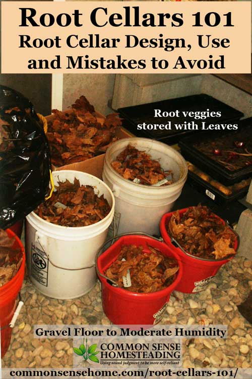 Root Cellars - Learn how to build a root cellar, what to store and how to store it. Includes printable storage guide for over 30 fruits and veggies.
