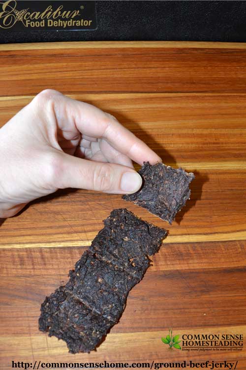 Save money by making your own homemade ground beef jerky. Ground beef jerky is less expensive, easier to make and easier to chew