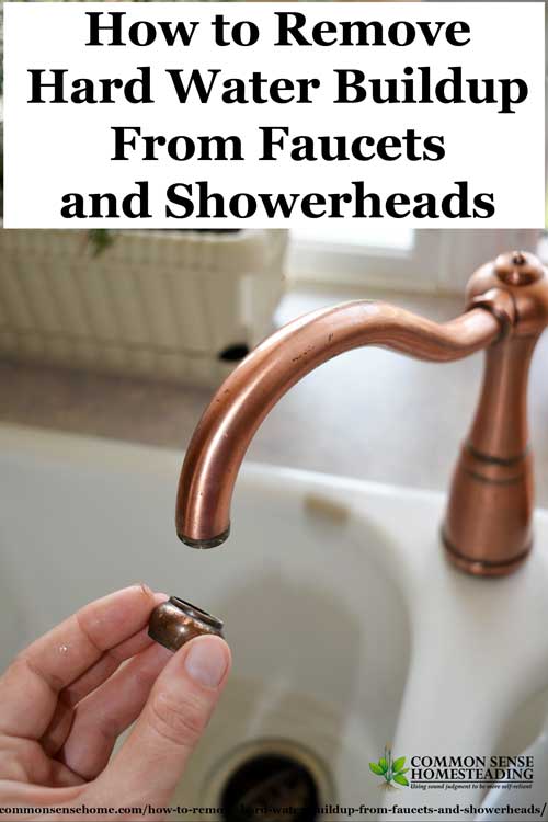 Remove hard water buildup quickly and easily without toxic chemicals. Fix slow running faucets, remove buildup so your faucets work like new.