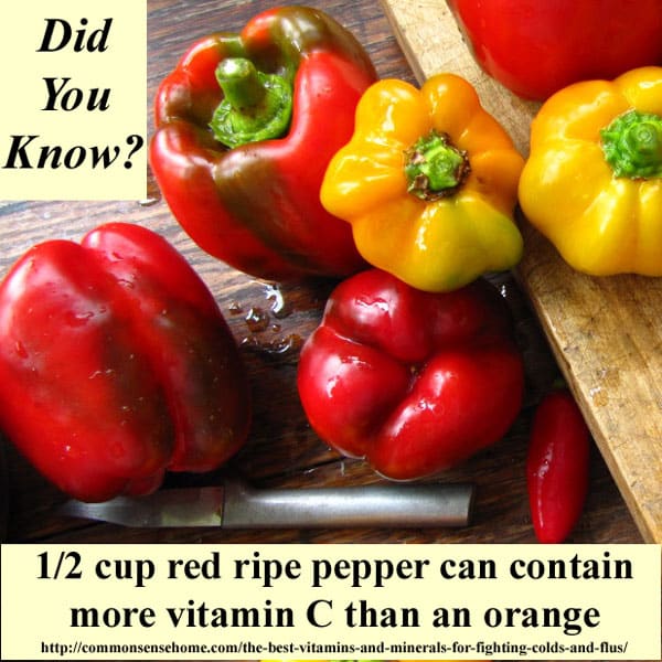 The Best Vitamins and Minerals for Fighting Colds and Flus