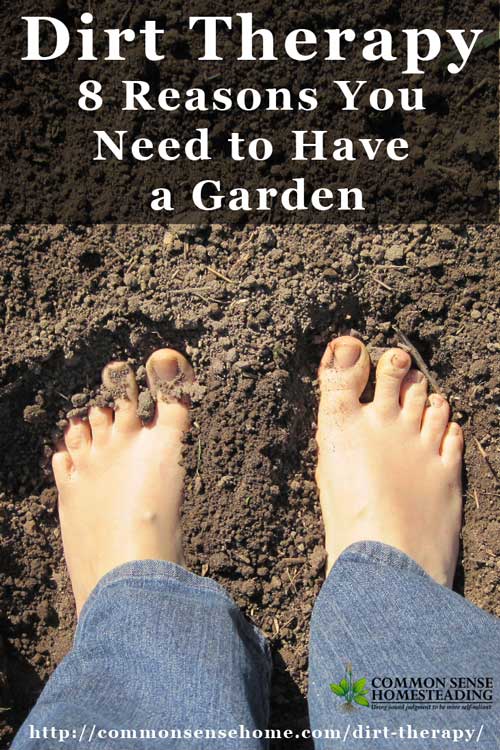 Homegrown fruits and vegetables aren't the only benefits of gardening! Check out the rewards that a little dirt therapy can bring to you and your family.