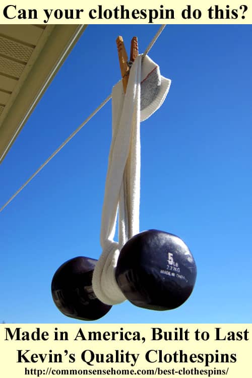 Kevin's Quality Clothespins The Best Clothespins You've Ever Used