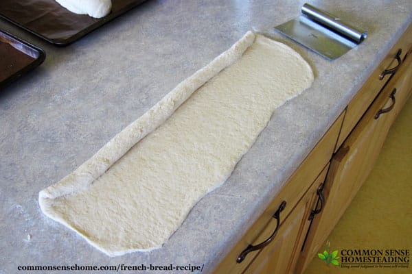 Homemade crusty French bread recipe - This recipe is perfect for making edible bread bowls, or to accompany soup or a hearty stew. Makes great French toast!
