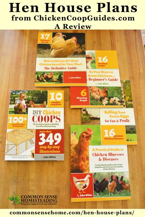 More than hen house plans, John White provides an introduction to all things backyard chicken with his coop design and chicken guidebooks combination.