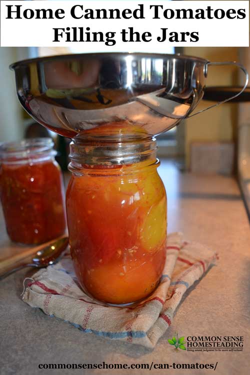 Can tomatoes at home - with or without a canner. Here are the tools you need and step by step instructions (with photos!) for safe and easy tomato canning.