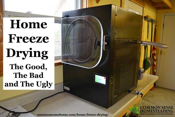 Home freeze drying - All the information (including the messy bits) you need to decide if a home freeze fryer is right for your food preservation needs.