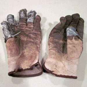 Repaired-garden-gloves