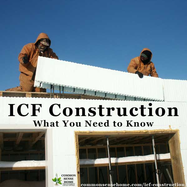 ICF Construction - Placing ICF blocks in home construction