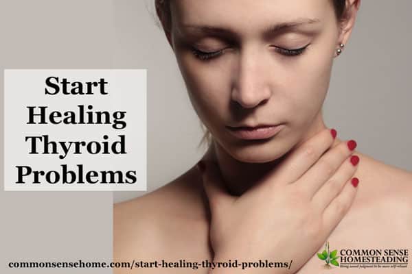 Start Healing Thyroid Problems