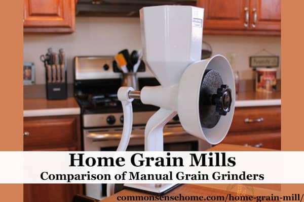 Hand Grain Grinder, Grain Grinder Manual, Manual Grain Mill Grinder,  Kitchen Hand Crank Food Grinder for Home Use