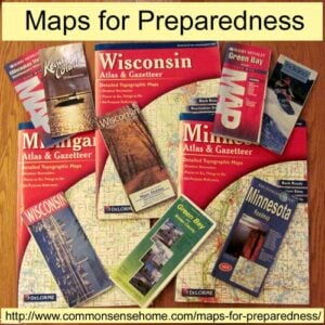 Maps for Preparedness and Common Sense Preparedness Link Up #7