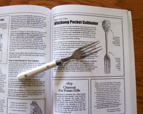 The Planet Whizbang Idea Book for Gardeners by Herrick Kimball offers a great combination of tools, tips and stories to enlighten and inspire any gardener.