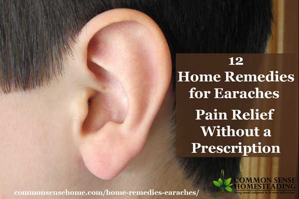 12 Home Remedies for Earaches - 12 DIY remedies to help ease ear pain, treat earaches and ear infection. Tips for avoiding ear infections.