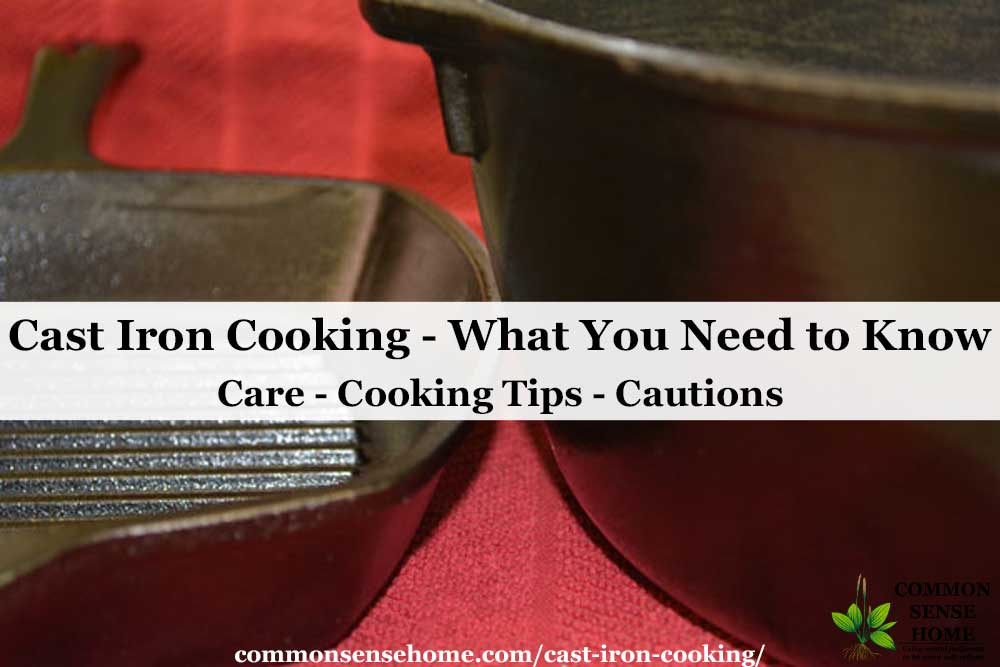 Everything You Need To Know About Cooking With Cast-Iron Pans