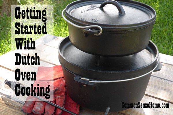 Getting Started With Dutch Oven Cooking