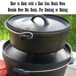 Stacked Dutch Oven for Dutch oven cooking