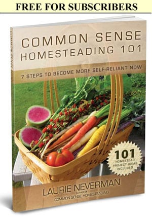 Get Homesteading 101 FREE