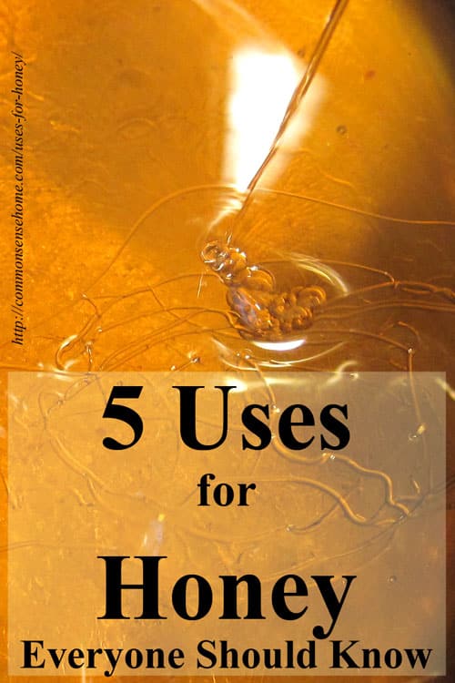 5 Uses for Honey Everyone Should Know - Find out why honey is a "must have" in your pantry and medicine cabinet.