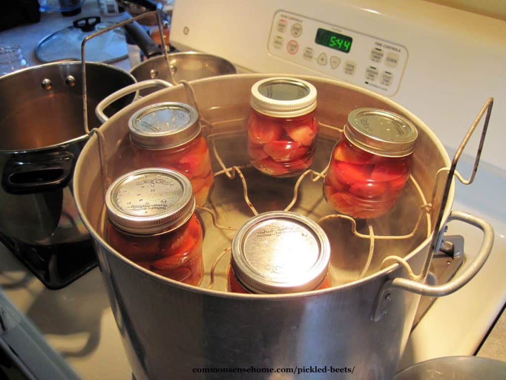 canning pickled beets