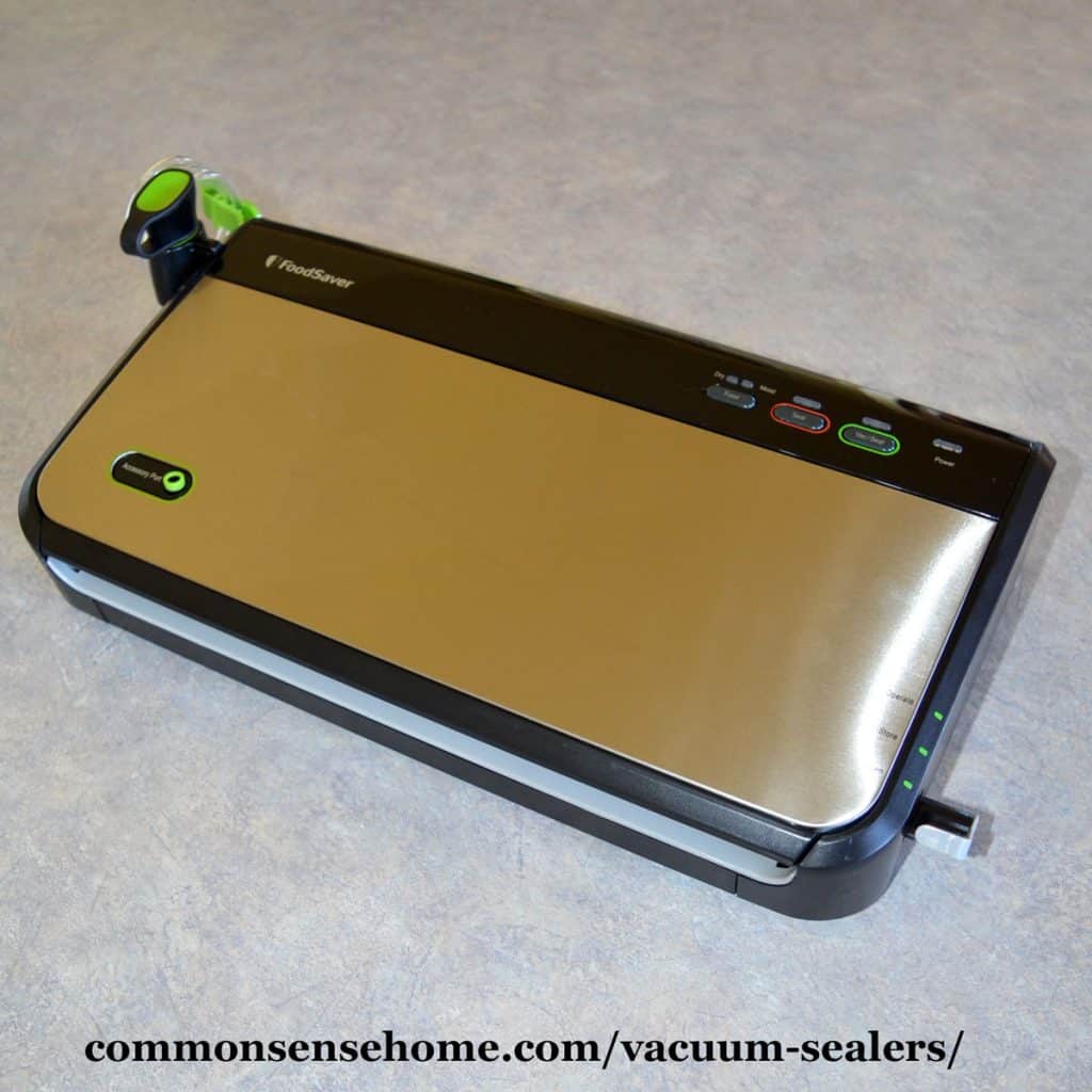  FoodSaver Vacuum Sealer with stainless steel finish