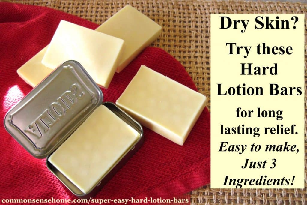 Super Easy Hard Lotion Bar Recipe Just Three Ingredients