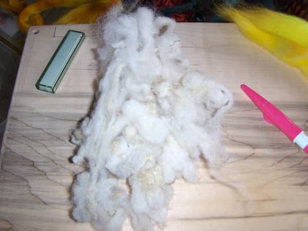 how to make wool dryer balls from raw wool