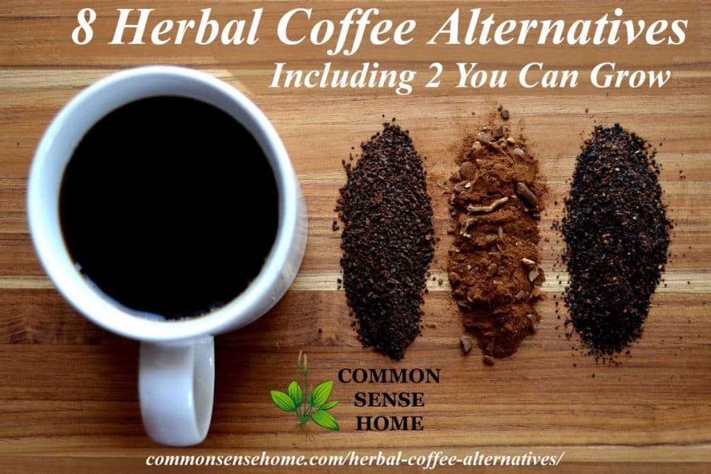 Herbal coffee alternative lineup