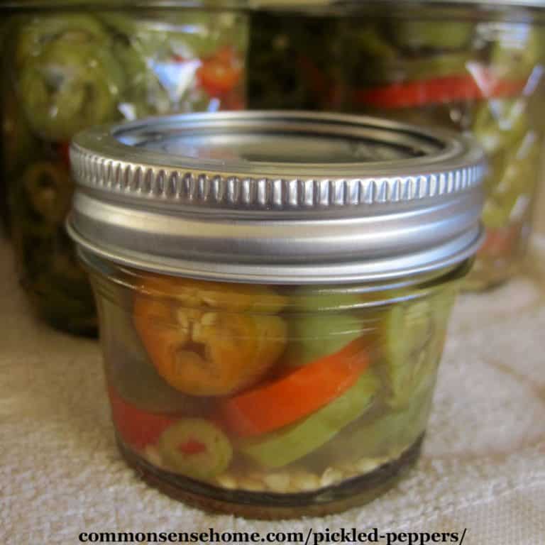 Pickled Peppers Recipe for Canning – Just Four Ingredients