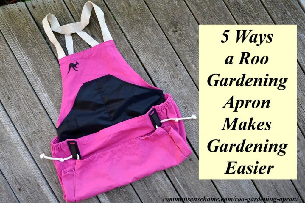 Roo gardening apron