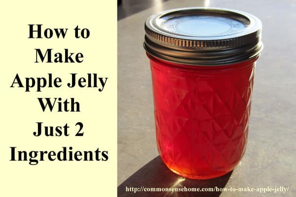 How To Make Apple Jelly With Just Two Ingredients   Easy Apple Jelly 