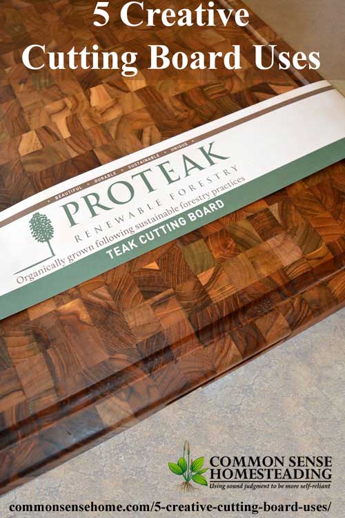 Teakhaus by Proteak Edge Grain Cutting Board