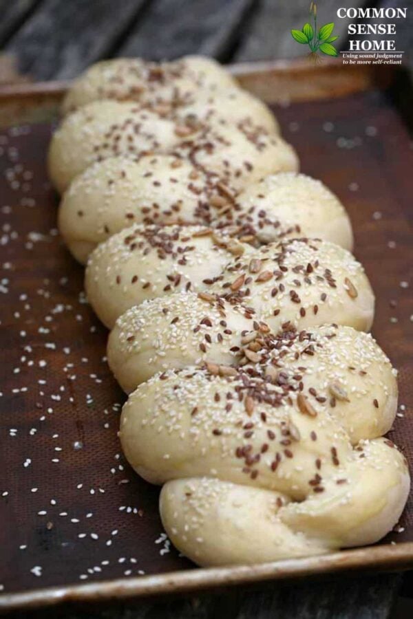 challah dough braid