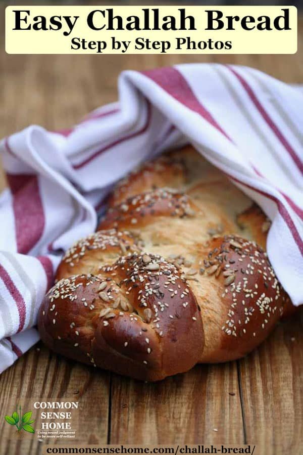 How to Make Challah Bread - Step by Step Photos and Braid Video