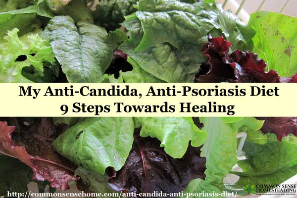 My Anti-Candida, Anti-Psoriasis Diet – 9 Steps Towards Healing
