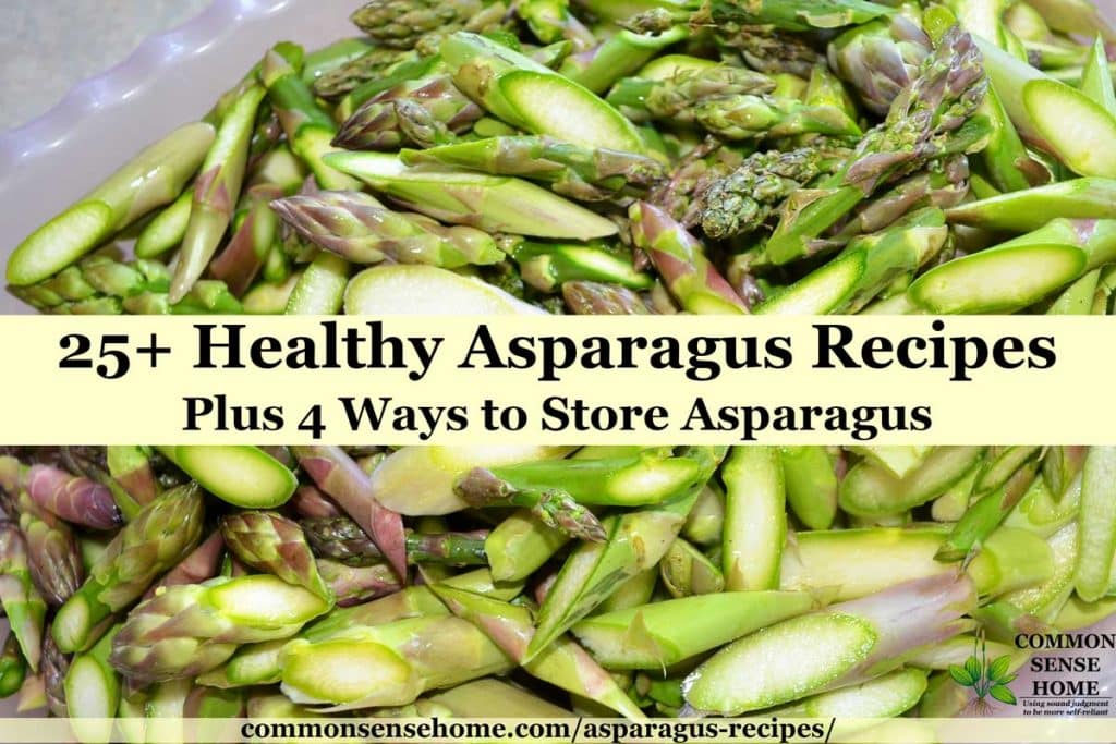 25+ Healthy Asparagus Recipes Plus 4 Ways to Store Asparagus