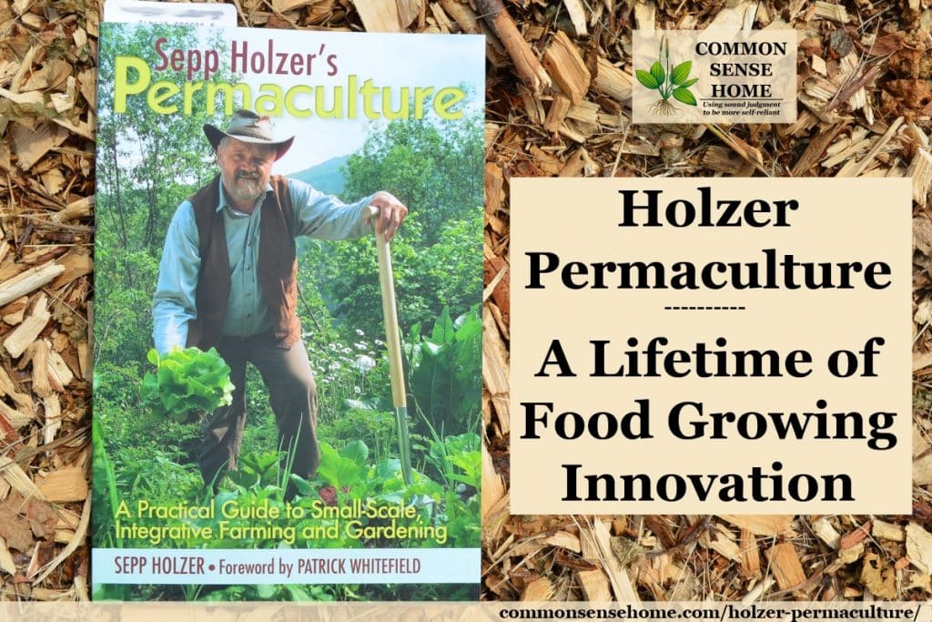 Sepp Holzer's Permaculture book