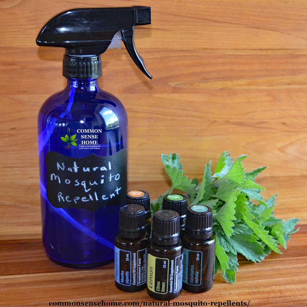 mosquito repellent spray with essential oils