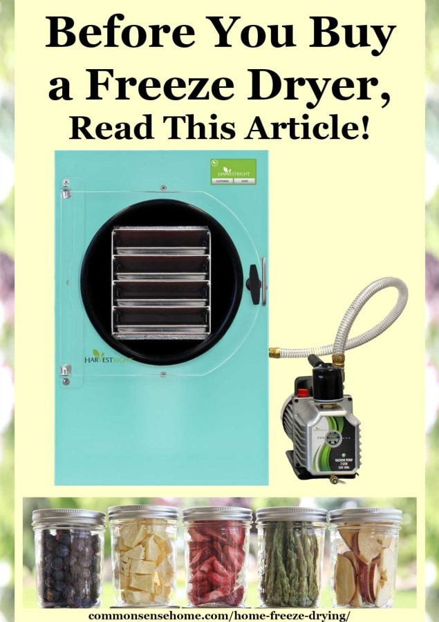 Home Freeze Drying - Read this Before You Buy a Freeze Dryer