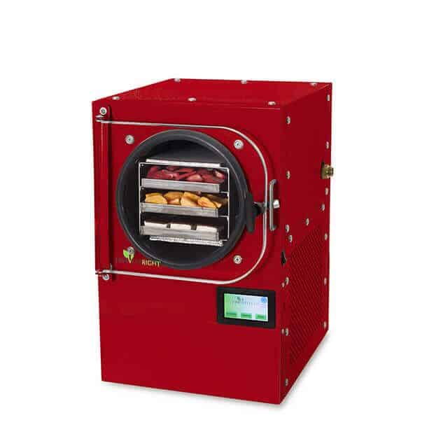 small red freeze dryer without pump