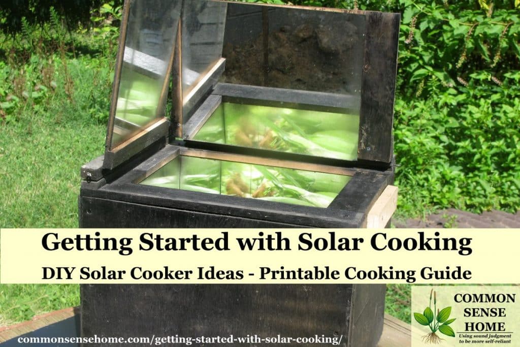 Solar cooker plans