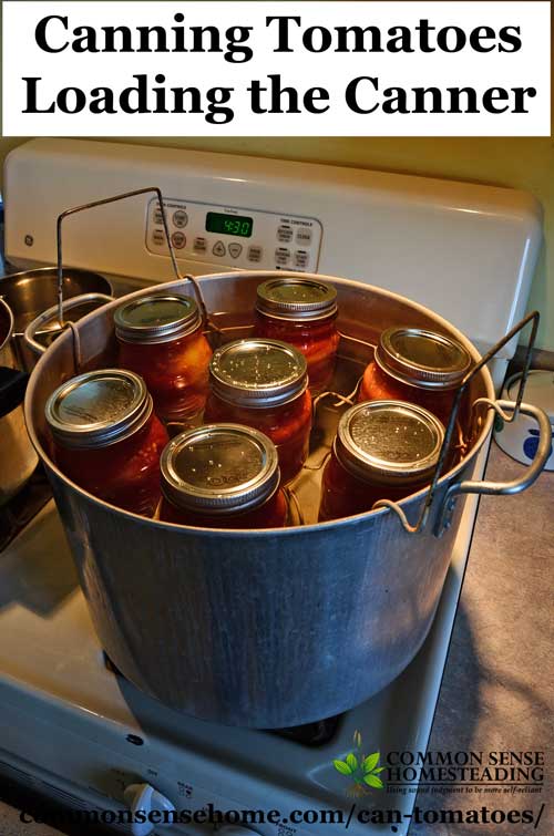 Can tomatoes at home - with or without a canner. Here are the tools you need and step by step instructions (with photos!) for safe and easy tomato canning.