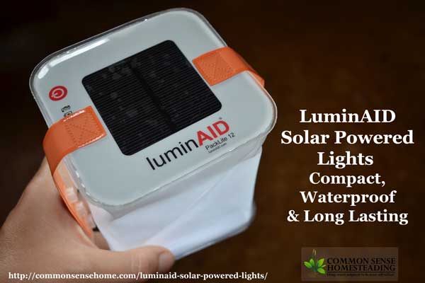 LuminAID Solar Powered Lights – Compact, Waterproof & Long Lasting