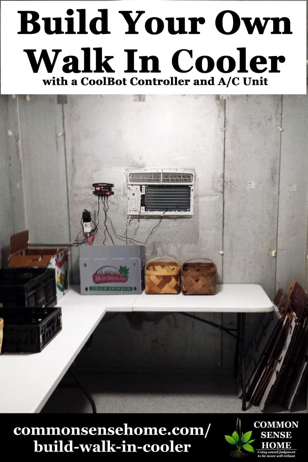 Build Your Own Walk In Cooler With A, How To Build A Cold Room In Your Garage