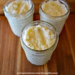 three jars of homemade horseradish sauce