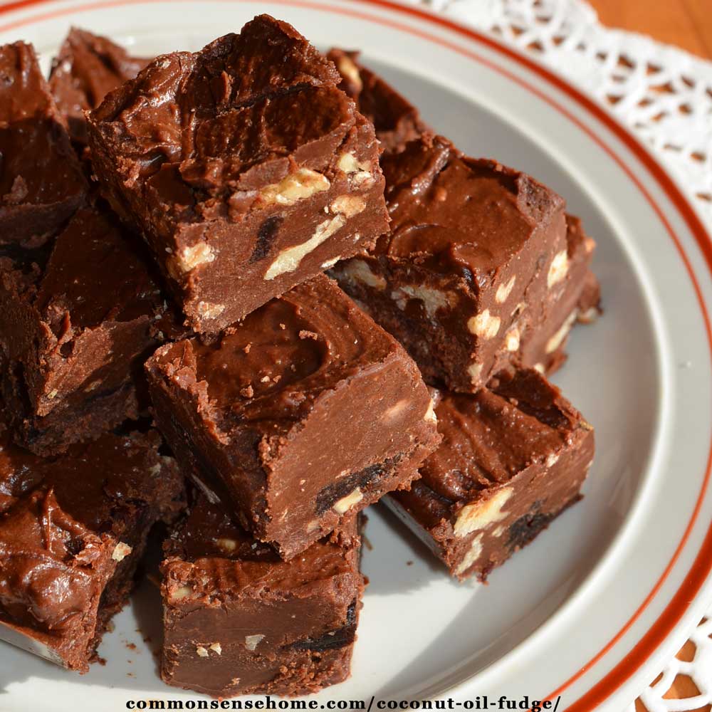 Coconut Oil Fudge - Easy, Delicious, No Cooking Required!