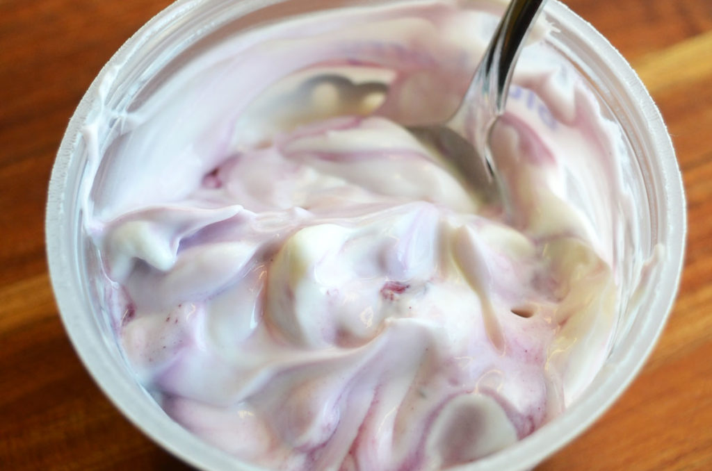 yogurt with active cultures