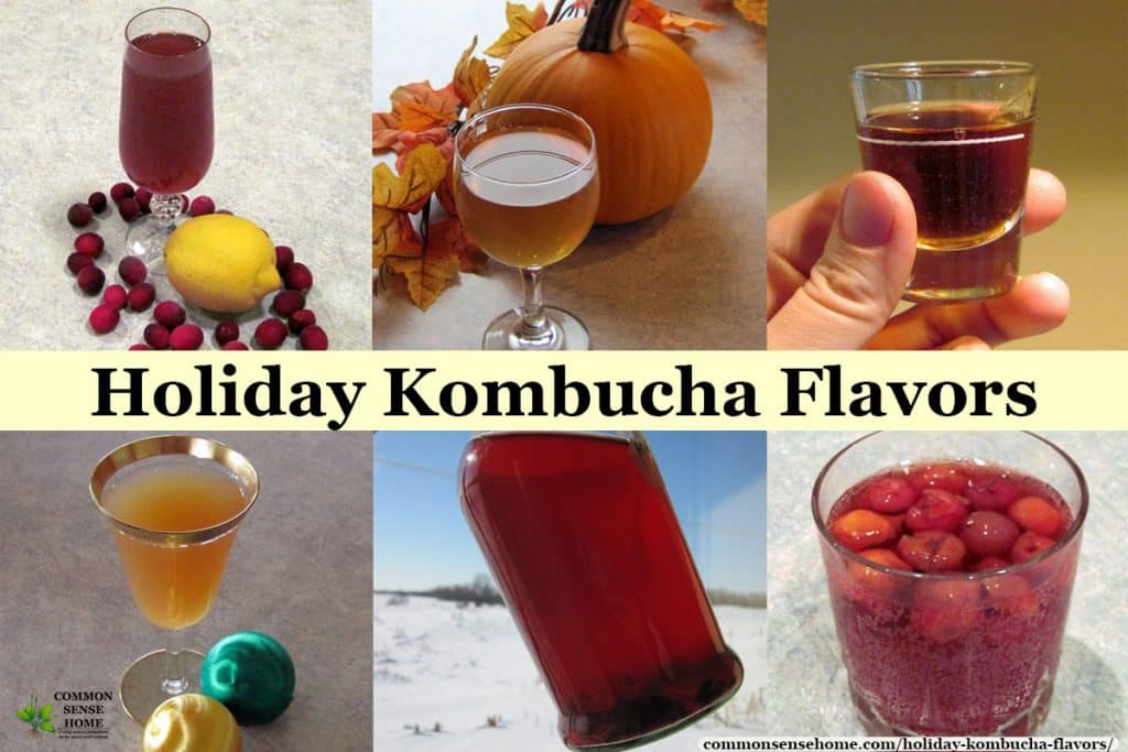 Holiday kombucha flavors