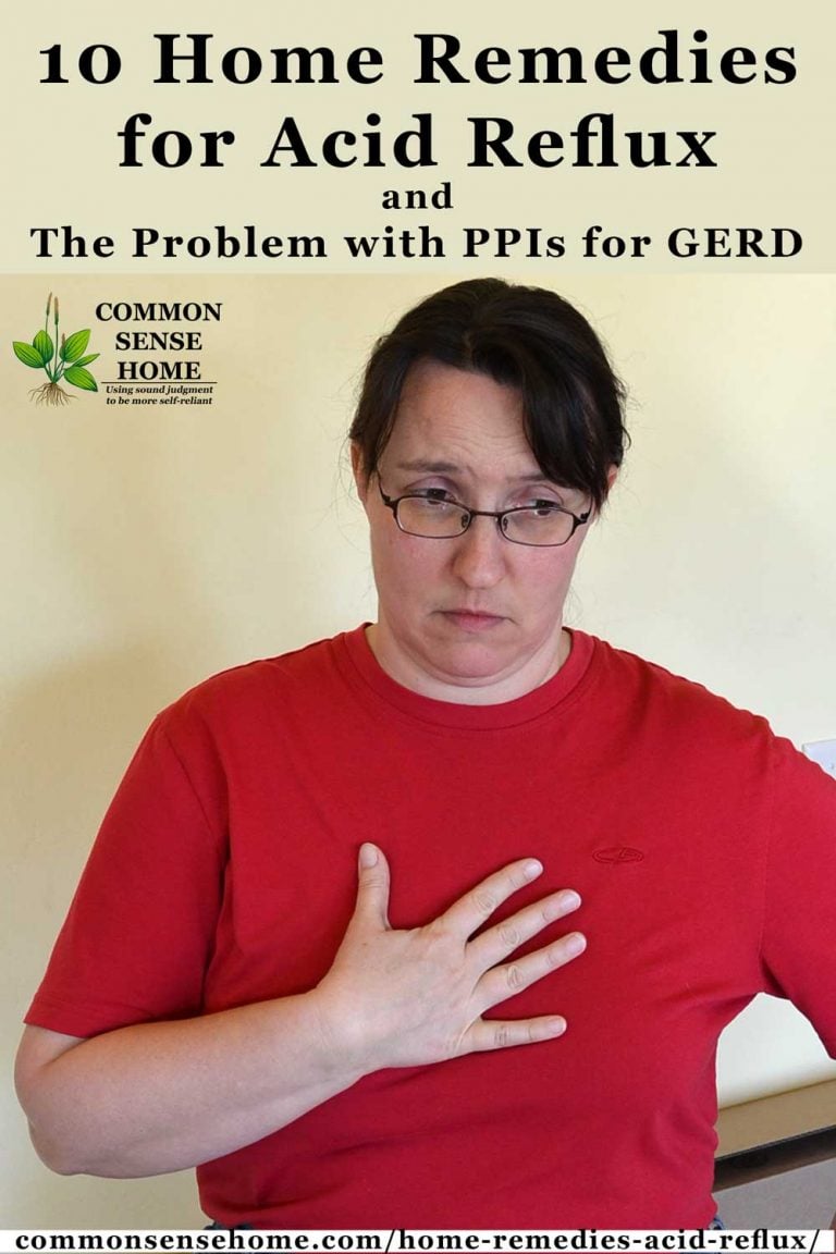 10 Home Remedies for Acid Reflux and The Problem with PPIs