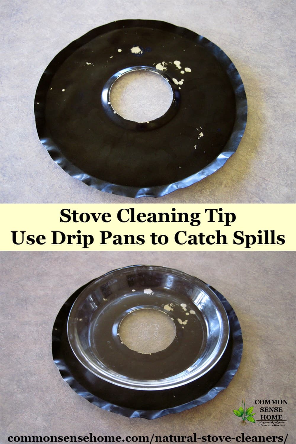 drip pan for spills