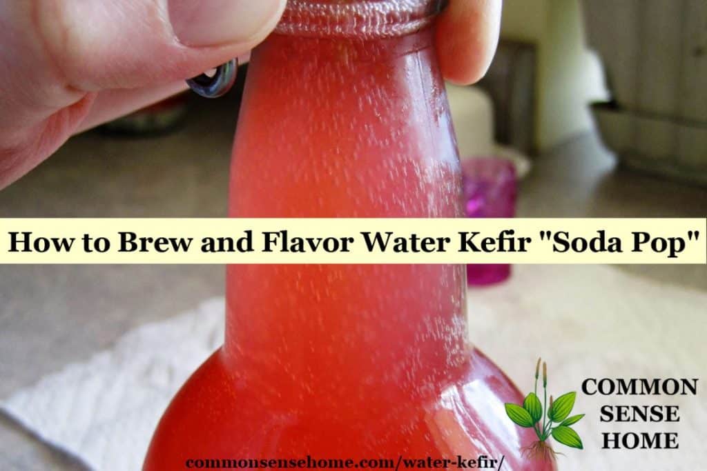 Water kefir close-up